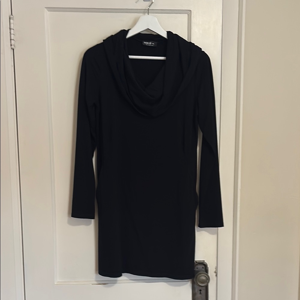 Miik Black Hooded Tunic